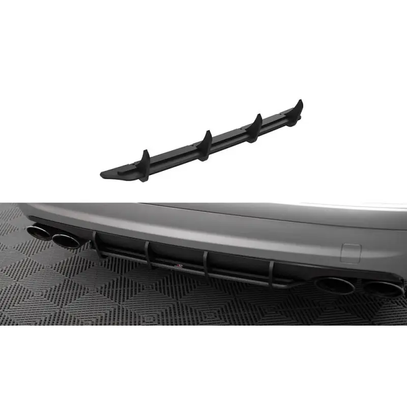 STREET PRO CENTRAL DIFFUSEUR ARRIERE MERCEDES-BENZ E 55 AMG W211 - MAXTONDESIGN Meilleur Prix