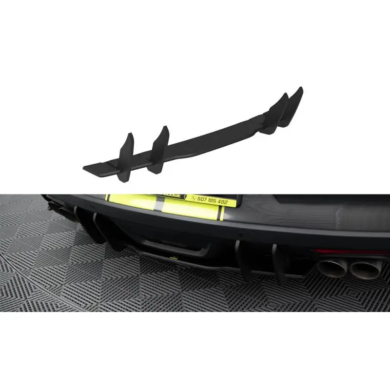 STREET PRO CENTRAL DIFFUSEUR ARRIERE FORD MUSTANG GT MK6- MAXTONDESIGN Satisfait Ou Remboursé