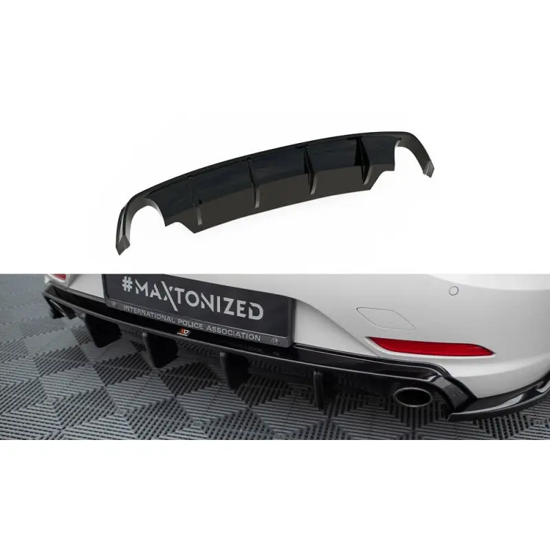 DIFFUSEUR ARRIERE COMPLET BMW Z4 E89 - MAXTONDESIGN - FINITION NOIR BRILLANT Commander Vite
