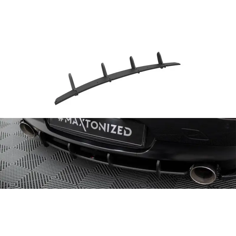 Seulement Aujourd’hui STREET PRO CENTRAL DIFFUSEUR ARRIERE BMW Z4 M-PACK E89 FACELIFT - MAXTONDESIGN
