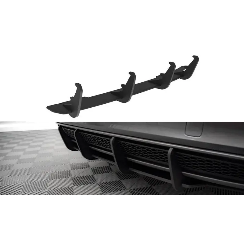 Remise STREET PRO CENTRAL DIFFUSEUR ARRIERE AUDI A4 S-LINE B8 FACELIFT - MAXTONDESIGN