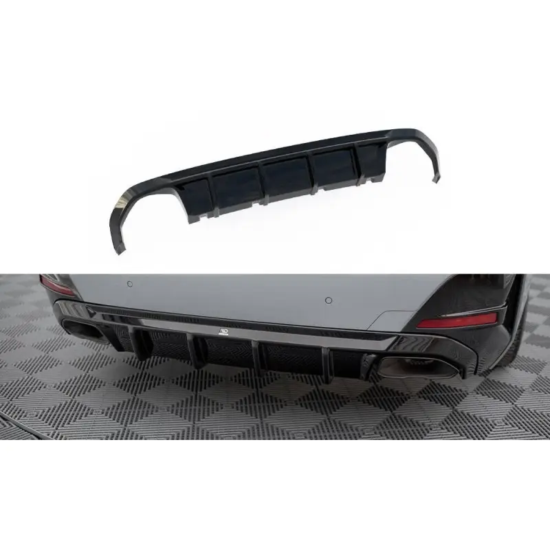 DIFFUSEUR ARRIÈRE COMPLET BMW M440I GRAN COUPE G26 - MAXTONDESIGN - FINITION NOIR BRILLANT Petit Prix