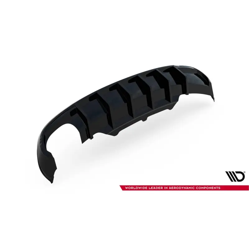 DIFFUSEUR ARRIÈRE COMPLET AUDI A5 COUPE / CABRIO S-LINE 8T (VERSION DOUBLE ÉCHAPPEMENT SIMPLE FACE) - MAXTONDESIGN - FINITION NO Prix Choc