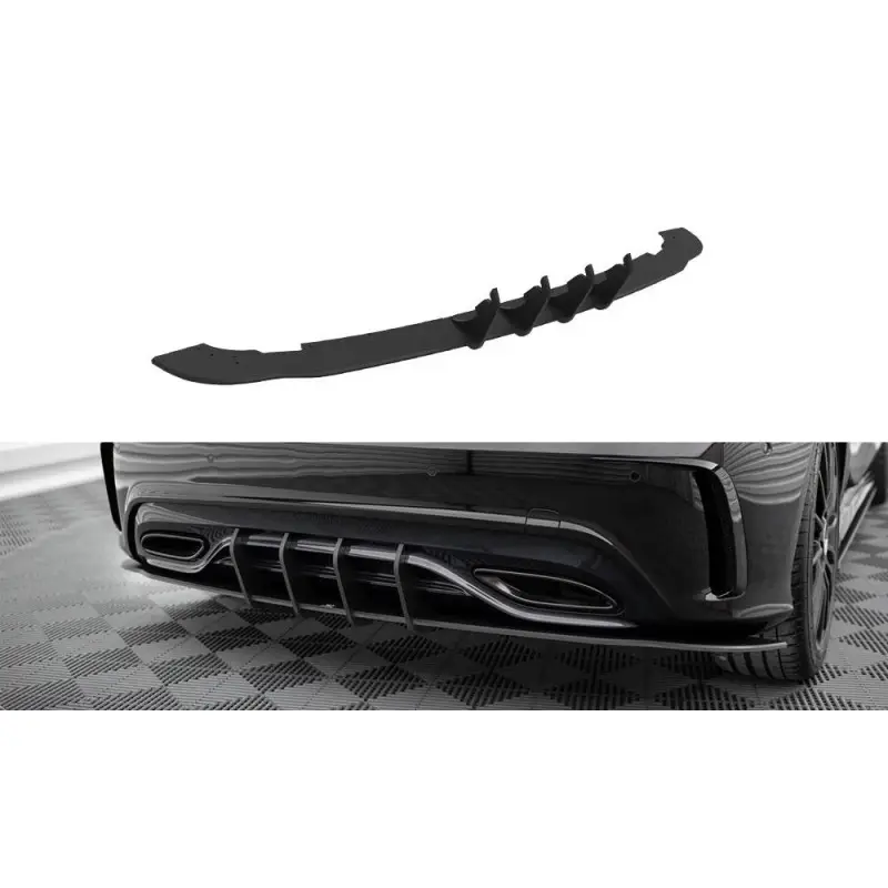 STREET PRO CENTRAL DIFFUSEUR ARRIERE MERCEDES-BENZ A AMG-LINE W176 FACELIFT - MAXTONDESIGN Achetez Aujourd’hui