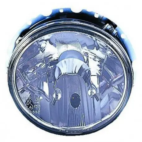 Expédition Rapide SET 2 PHARES FOND CHROME VW GOLF 1 (74-83) - H4