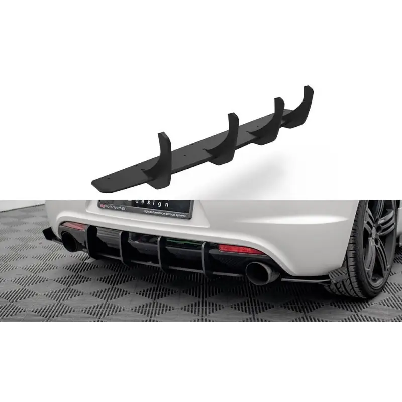 Top Vente STREET PRO CENTRAL DIFFUSEUR ARRIERE VOLKSWAGEN SCIROCCO R MK3 - MAXTONDESIGN