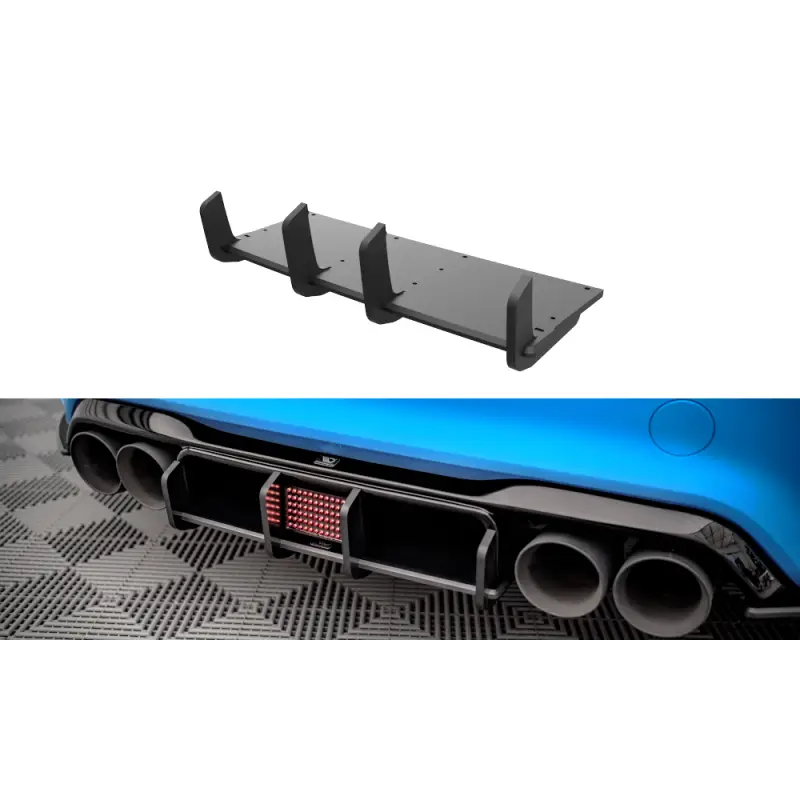 Top Vente STREET PRO CENTRAL DIFFUSEUR ARRIERE BMW M2 F87 - MAXTONDESIGN