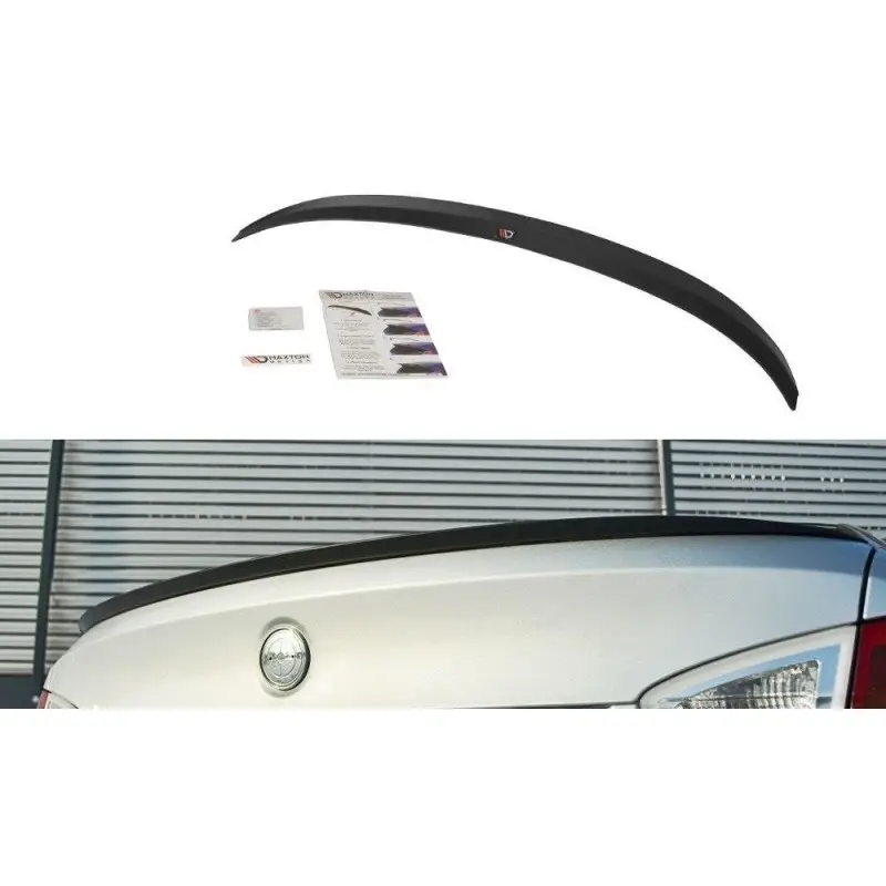 SPOILER CAP BMW 3 E90 MPACK - MAXTON DESIGN - FINITION NOIR BRILLANT Dernier Modèle