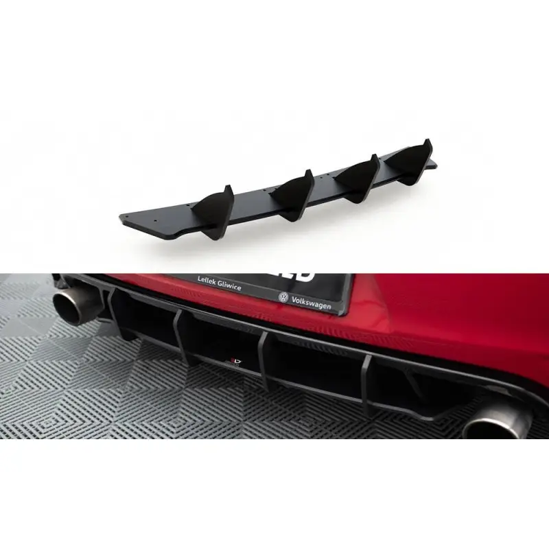 Populaire SPORT DURABILITE CENTRAL DIFFUSEUR ARRIERE V.2 VOLKSWAGEN GOLF GTI MK6 - MAXTONDESIGN
