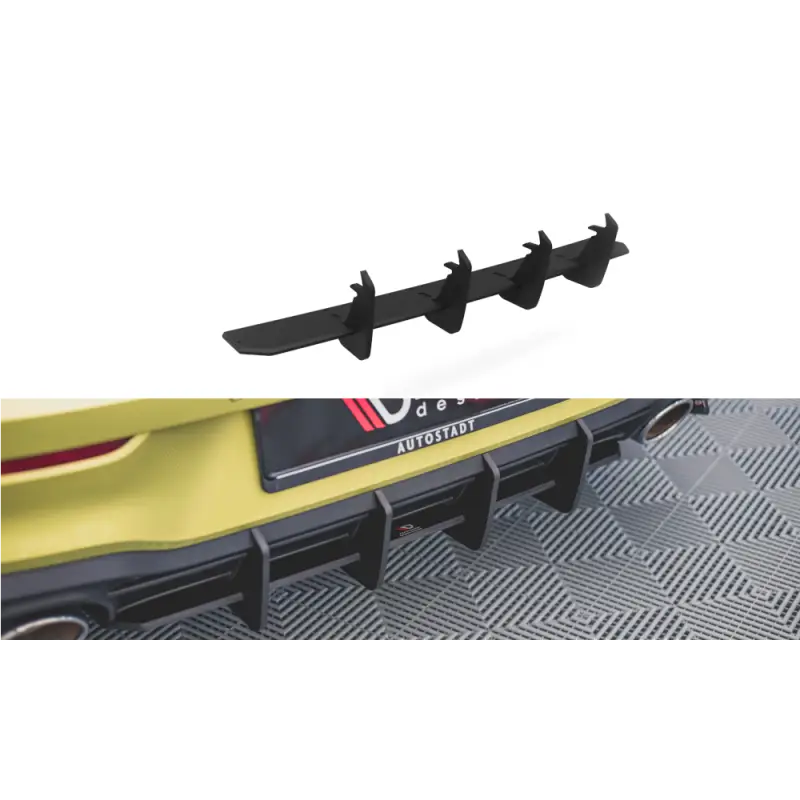 Commander Maintenant SPORT DURABILITE CENTRAL DIFFUSEUR ARRIERE V.2 VOLKSWAGEN GOLF 8 GTI CLUBSPORT- MAXTONDESIGN