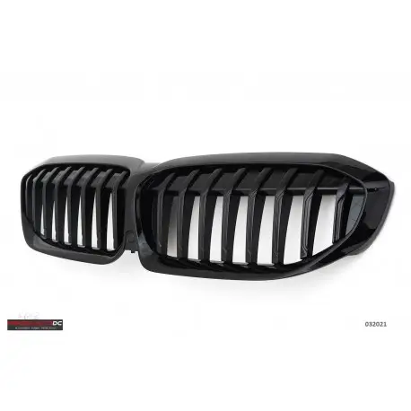 Top Vente CALANDRE SIMPLE LIGNE M-PERFORMANCE NOIR BRILLANT POUR BMW SERIE 3 G20 G21 (19-22)