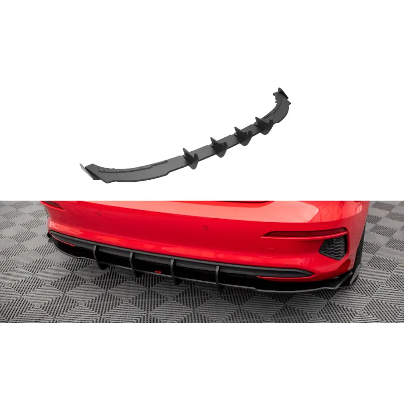 Offre Limitée STREET PRO DIFFUSEUR ARRIERE COMPLET + FLAPS AUDI A3 SPORTBACK 8Y - MAXTONDESIGN