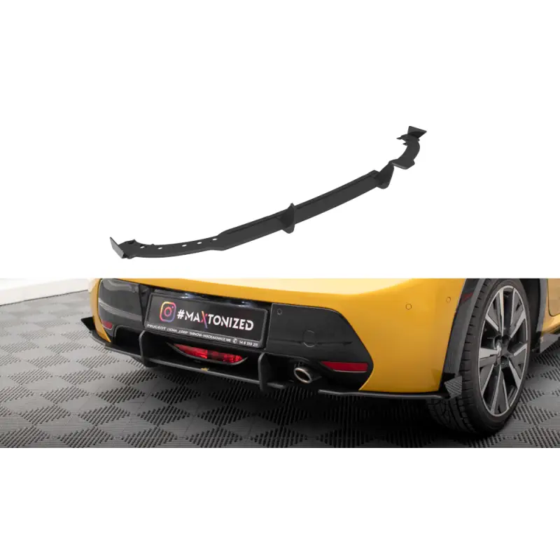 Offre Limitée STREET PRO LAME DU PARE CHOCS ARRIERE + FLAPS PEUGEOT 208 GT MK2 - MAXTONDESIGN