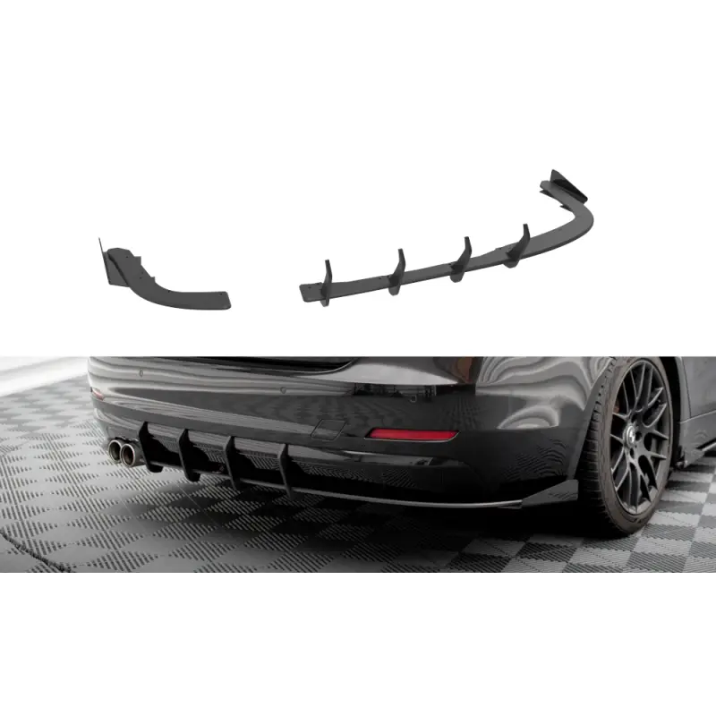 STREET PRO LAME DU PARE CHOCS ARRIERE + FLAPS BMW 4 GRAN COUPE F36 - MAXTONDESIGN Acheter Direct