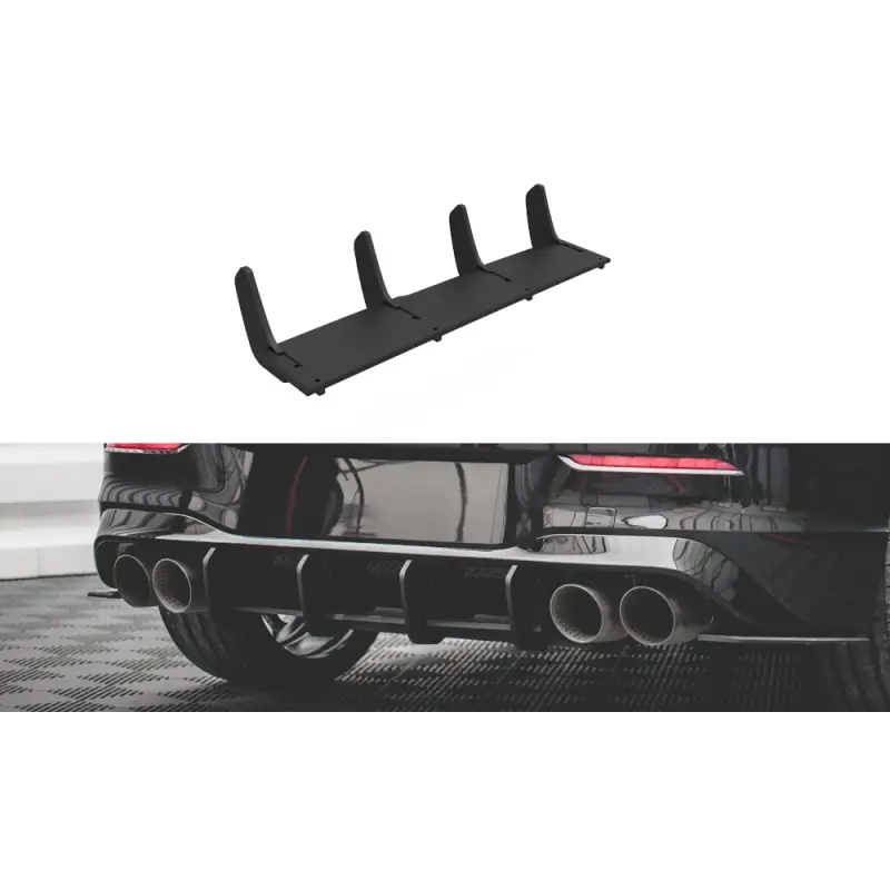 STREET PRO CENTRAL DIFFUSEUR ARRIERE VOLKSWAGEN GOLF R MK8 - MAXTONDESIGN Offre Du Jour