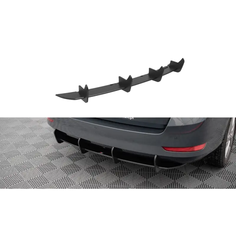 Paiement Sécurisé STREET PRO CENTRAL DIFFUSEUR ARRIERE SKODA FABIA COMBI MK3 FACELIFT - MAXTONDESIGN