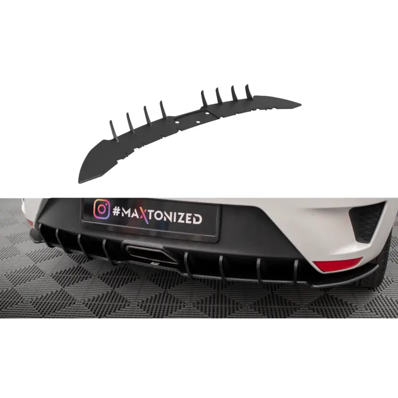 Populaire STREET PRO CENTRAL DIFFUSEUR ARRIERE SEAT IBIZA CUPRA SPORT COUPE MK4 - MAXTONDESIGN