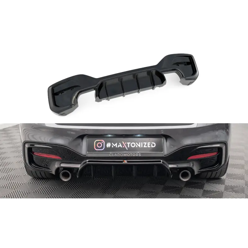 Seulement Aujourd’hui RAJOUT DU PARE-CHOCS ARRIERE BMW 1 F20- F21 FACELIFT M-POWER - MAXTON DESIGN - FINITION NOIR BRILLANT