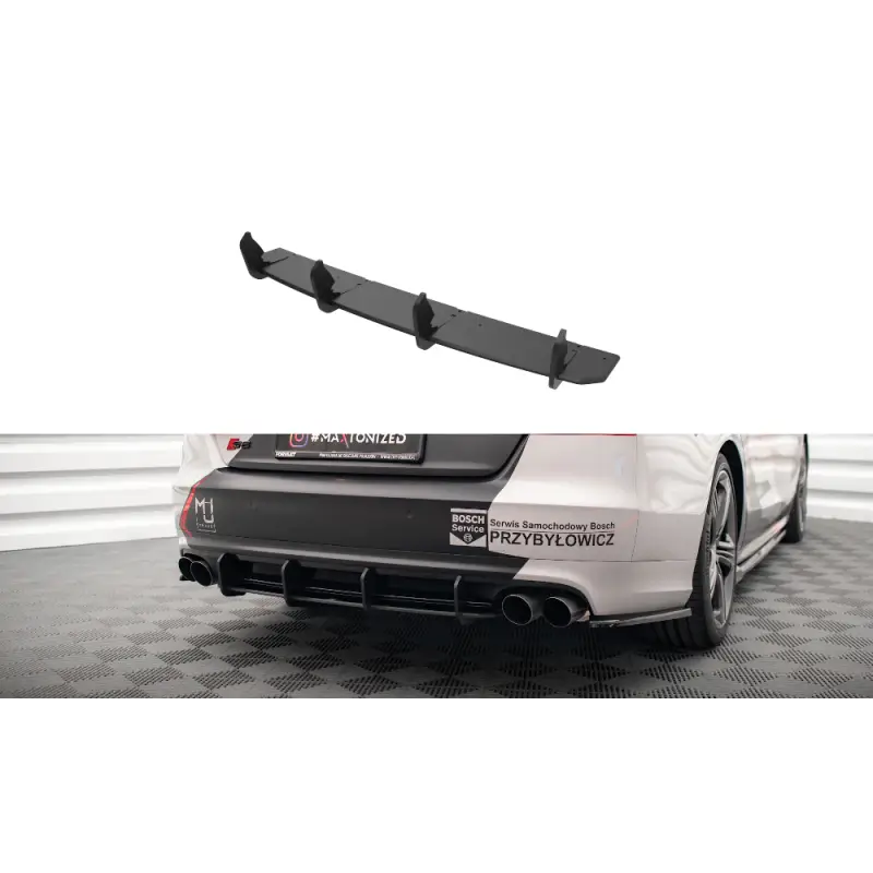 STREET PRO CENTRAL DIFFUSEUR ARRIERE AUDI S8 D4 - MAXTONDESIGN Prix Choc