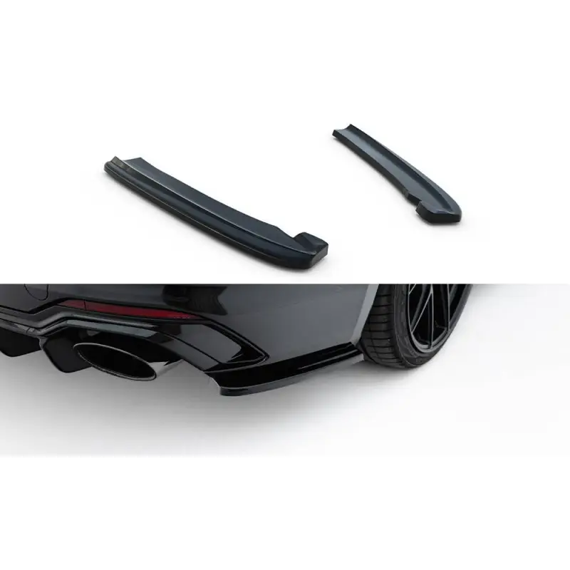 LAME DU PARE-CHOCS ARRIERE AUDI RS5 F5 COUPE- MAXTON DESIGN - FINITION NOIR BRILLANT Prix Cassé