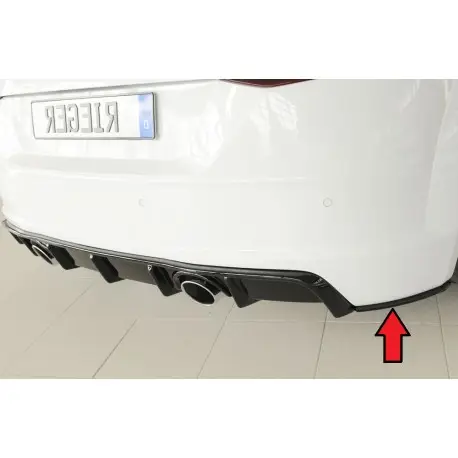 Remise LAME DU PARE-CHOCS ARRIERE DROIT AUDI TT 8S PHASE 1 (14-18) - PHASE 2 (18-21) - TTS (14-18) - COUPÉ - CABRIO - RIEGER
