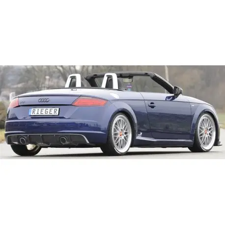 Prix Bas DIFFUSEUR ARRIERE AUDI TT 8S PHASE 1 (14-18) - PHASE 2 (18-21) - CARBONE - COUPÉ - CABRIO - RIEGER