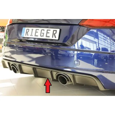 Satisfait Ou Remboursé DIFFUSEUR ARRIERE AUDI TT 8S PHASE 1 (14-18) - PHASE 2 (18-21) - NOIR MAT - COUPÉ - CABRIO - RIEGER