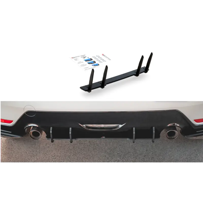 SPORT DURABILITE CENTRAL DIFFUSEUR ARRIERE TOYOTA GR YARIS MK4 - MAXTONDESIGN Marque