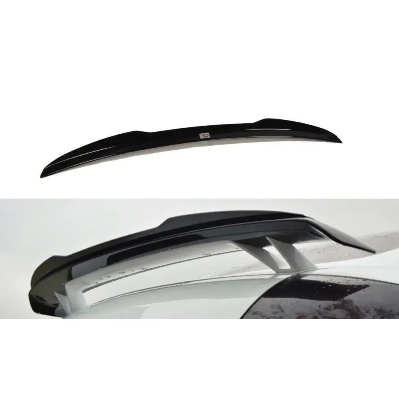 SPOILER CAP AUDI TT MK2 RS - MAXTON DESIGN - FINITION NOIR BRILLANT Expédition Rapide