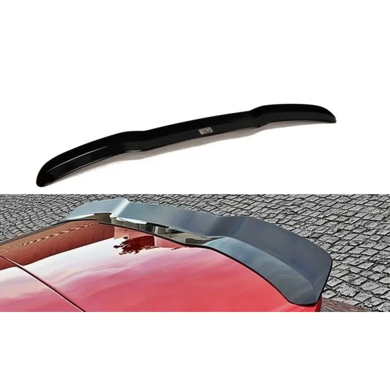 SPOILER CAP AUDI S3 - A3 S-LINE 8V - 8V FL HATCHBACK - SPORTBACK - MAXTON DESIGN - FINITION NOIR BRILLANT Nouvel Arrivage
