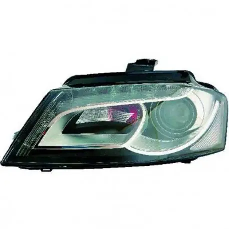 Dernier Modèle SET DE DEUX PHARES AVANT LOOK XÉNON & LED AUDI A3 8P (08-12)