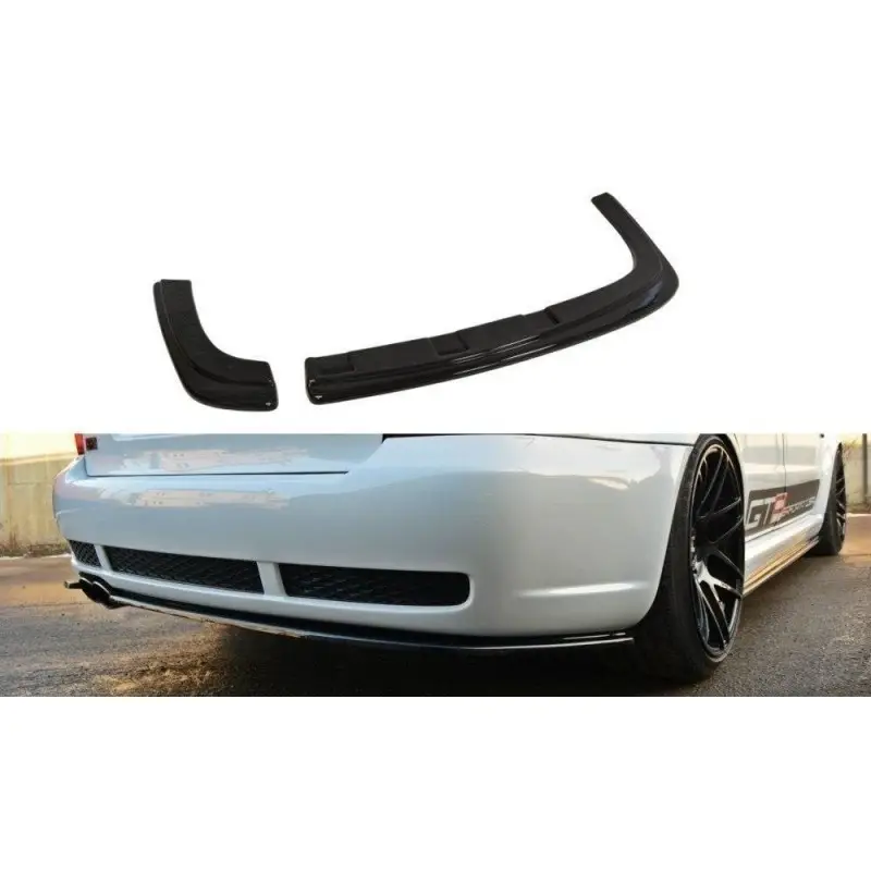 ARRIÈRE SPLITTER AUDI RS4 B5 - MAXTON DESIGN - FINITION NOIR BRILLANT Seulement Aujourd’hui