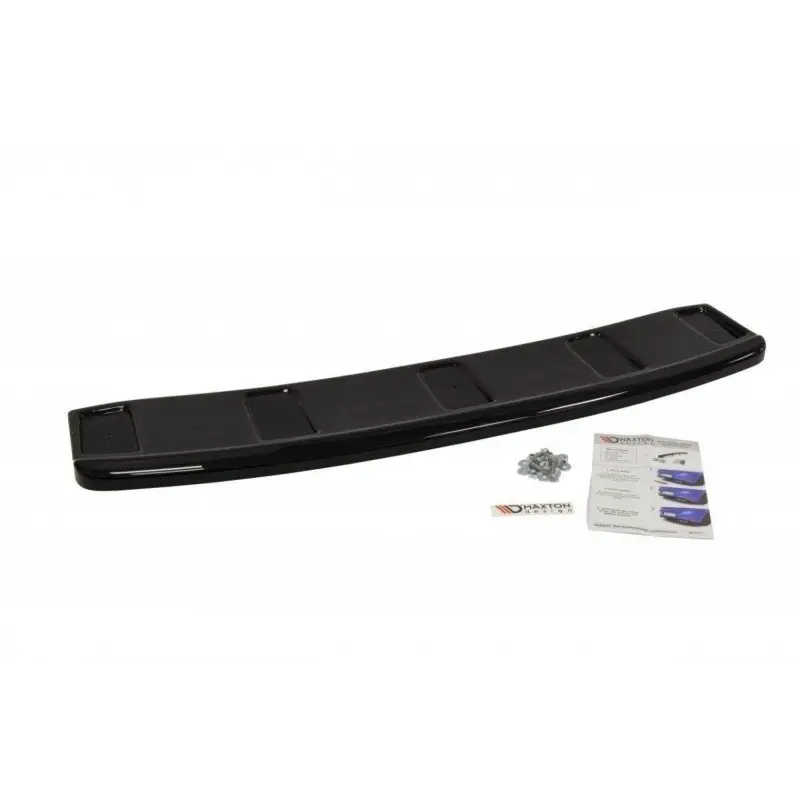 CENTRAL ARRIERE SPLITTER AUDI A7 S-LINE C7 FL (SANS BARRES VERTICALES) - MAXTON DESIGN - FINITION NOIR BRILLANT Prix Bas