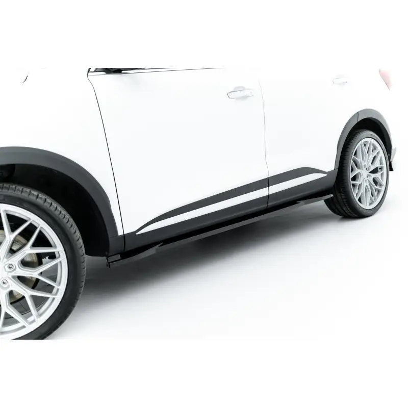 Offre Spéciale RAJOUTS DES BAS DE CAISSE MG HS MK1 FACELIFT - MAXTONDESIGN - FINITION NOIR BRILLANT