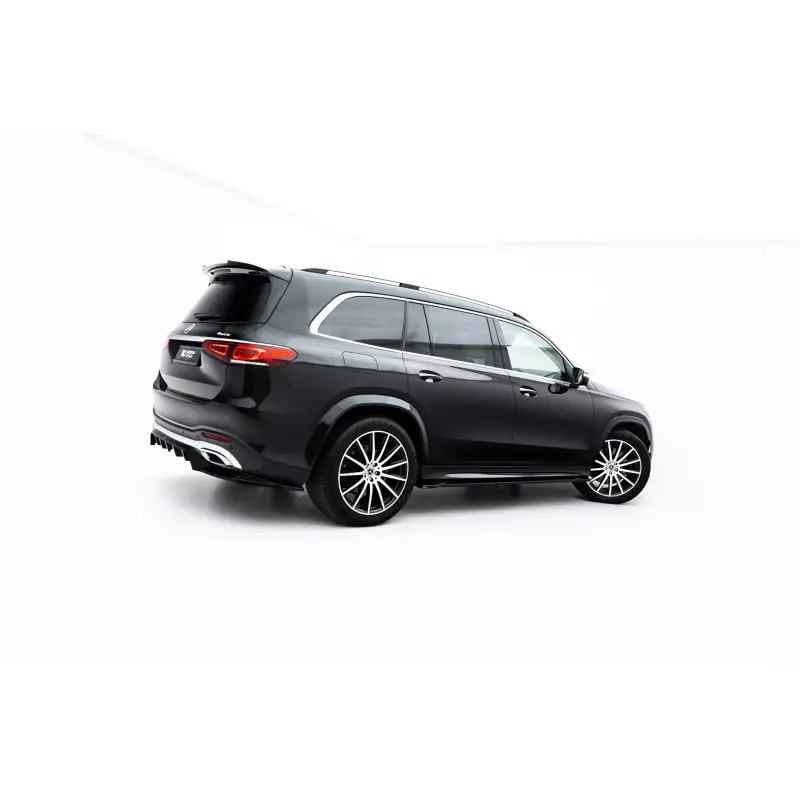 RAJOUTS DES BAS DE CAISSE V.2 MERCEDES-BENZ GLS AMG-LINE X167- MAXTONDESIGN - FINITION NOIR BRILLANT Bon Plan