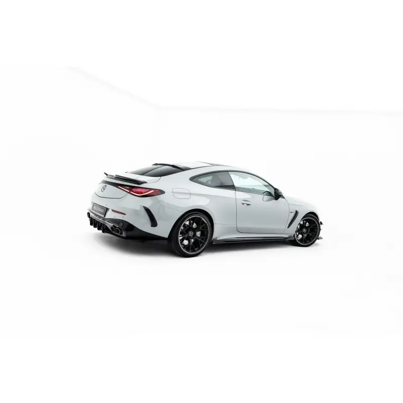 STREET PRO RAJOUTS DES BAS DE CAISSE + FLAPS MERCEDES-AMG CLE 53 AERO C236 - MAXTONDESIGN - FINITION NOIR Offre Du Jour