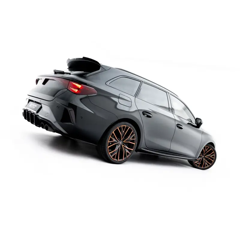 Offre Exclusive STREET PRO RAJOUTS DES BAS DE CAISSE CUPRA LEON ST / HATCHBACK AERO MK1 / MK1 FACELIFT - MAXTONDESIGN - FINITION NOIR