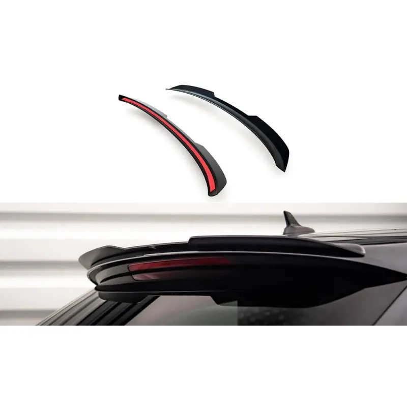 Retour Gratuit SPOILER CAP AUDI A6 C7 AVANT - MAXTON DESIGN - FINITION NOIR BRILLANT