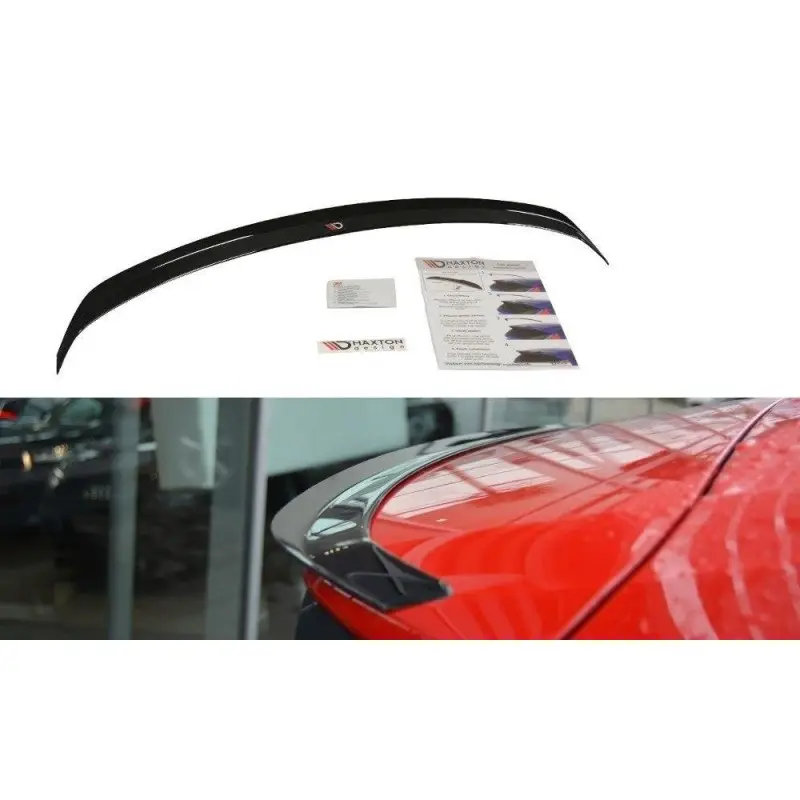 SPOILER CAP AUDI Q2 MK1 - MAXTON DESIGN - FINITION NOIR BRILLANT Petit Prix