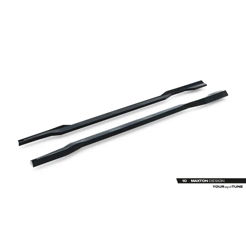 Acheter En Ligne RAJOUTS DES BAS DE CAISSE BYD SEALION 7 MK1 - MAXTONDESIGN - FINITION NOIR BRILLANT