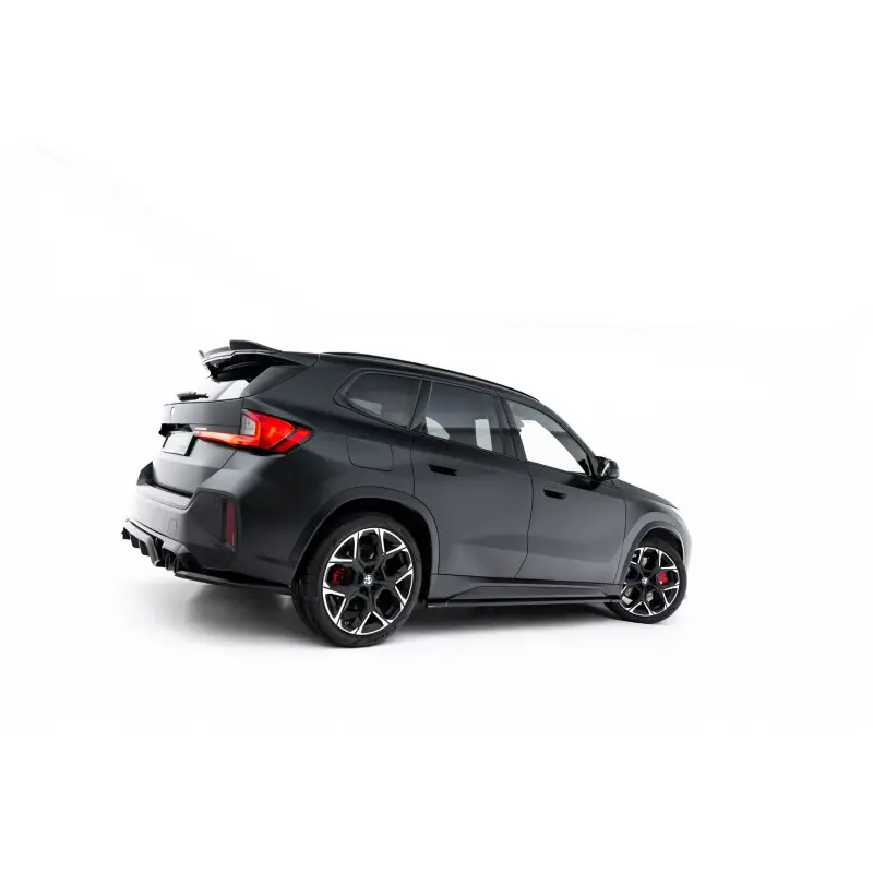 Haute Qualité RAJOUTS DES BAS DE CAISSE BMW X1 M35I U11 - MAXTONDESIGN - FINITION NOIR BRILLANT