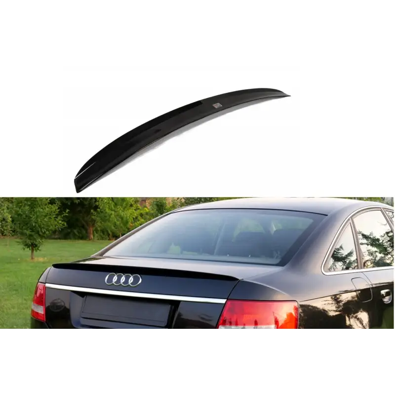 SPOILER CAP AUDI A6 S-LINE C6 SEDAN - MAXTON DESIGN - FINITION NOIR BRILLANT Solde