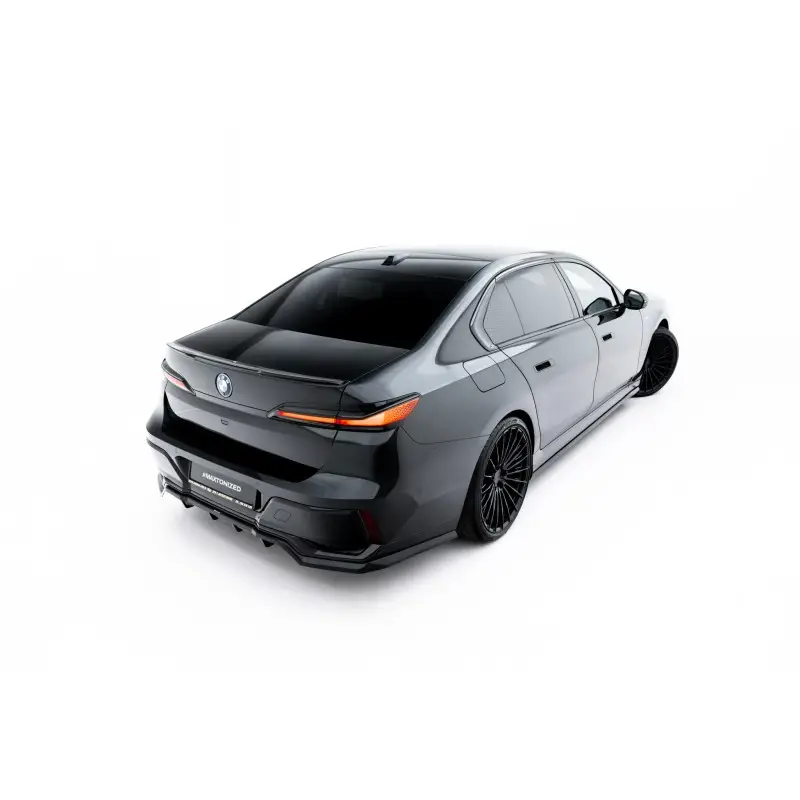 SPOILER CAP 3D V.2 BMW 7 M-PACK / M760E / I7 M-PACK G70 - MAXTONDESIGN - FINITION NOIR BRILLANT Bon Plan