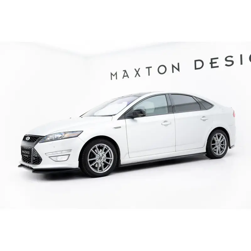 RAJOUTS DES BAS DE CAISSE FORD MONDEO ST-LINE SEDAN MK4 FACELIFT - MAXTONDESIGN - FINITION NOIR BRILLANT Quantité Limitée