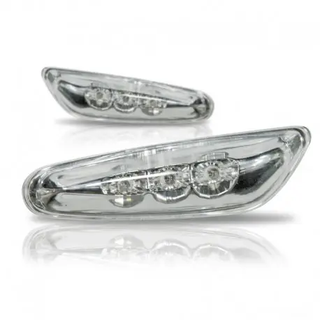 Solde Répétiteurs, LED, BMW E46 09/01-05, E60/E61 03-07/ E90 05-/ E87/X3 04-, face lisse/chrome