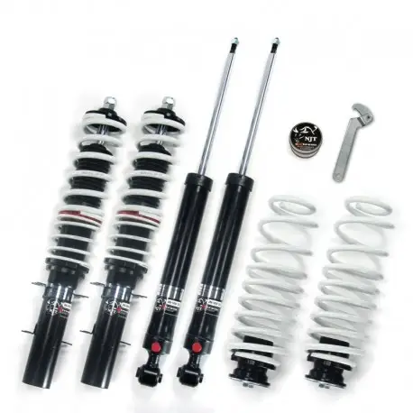 Soldes NJT eXtrem kit combiné fileté, réglable en hauteur et en dureté, Audi A3 (8L), fileté/ressort