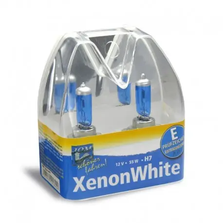 Ampoule H7, 12V 55W, "Aspect xénon", 2 pièces Vente Directe