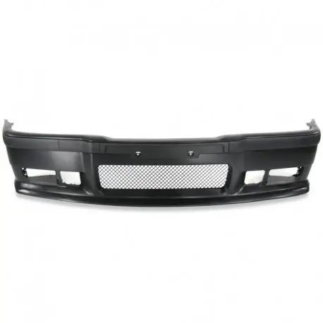 Pare-chocs avant, JOM, BMW E36, look sport série 3 (90-99), avec grille et lame démontables, gris Offre Exclusive