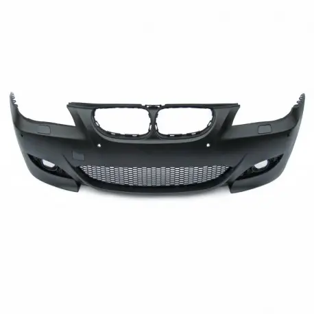 Pare chocs avant, BMW E60 facelift, (07-10), pour lave-phares et avec trous PDC Offre Spéciale