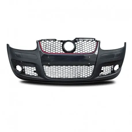 Pare-chocs avant, JOM, Golf 5 (03-08) , look GTI, grille nid d'abeilles Solde